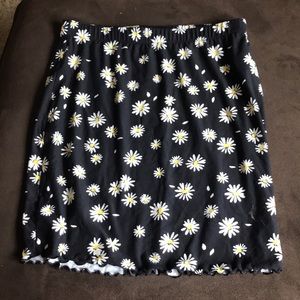Daisy flower skirt